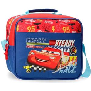 Disney Joumma Disney Cars Lets Race Beauty case adattabile con tracolla rosso 23 x 20 x 9 cm Poliestere L, rosso, Beauty case adattabile con tracolla
