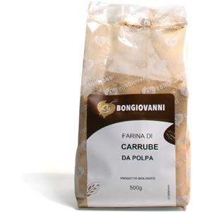 BONGIOVANNI FARINE E BONTA' NATURALI Farina Di Polpa Di Carruba Bio, 500 Grammi