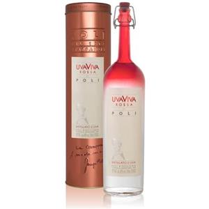Poli, Grappa Uva Viva Rossa Astucciata - 700 ml