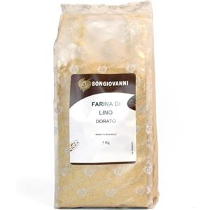 BONGIOVANNI FARINE E BONTA' NATURALI Farina di Lino Dorato BIO - 1 Kg