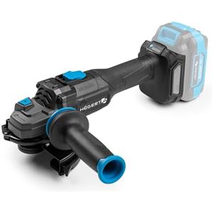 HÖGERT TECHNIK Smerigliatrice angolare a batteria 125 mm 18V brushless, troncatrice senza fili con regolazione velocità, flex per tagliare, levigare e sbavare metallo, senza batteria inclusa