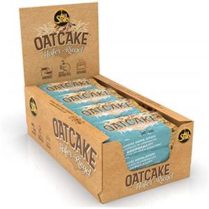 ALL STARS Barretta d'avena All Stars Oatcake I 12 barrette proteiche da 80 g ciascuna I Contiene molti carboidrati e fibre I Spuntino energetico ideale dal delizioso gusto doppio cioccolato