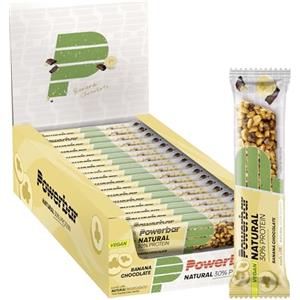 Powerbar - Natural Protein - Banana Chocolate - 18x40g - Barretta proteica vegana - senza olio di palma - ingredienti naturali