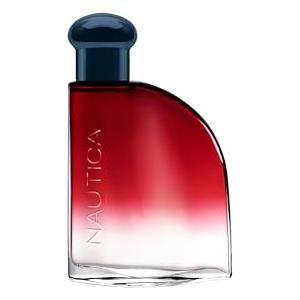 NAUTICA FRAGRANCES Nautica Color Red Eau de Toilette Uomo, Profumo aromatico fougère, Note di Pepe Nero, Lavanda e Rosmarino, 50 ml