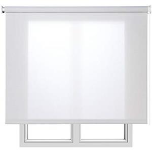 Estores Basic Tenda a Rullo Screen di Alta Gamma Resistente al Sole e Isolante Termico, Visibilità verso l'Esterno e Privacy all'Interno, Tende a Rullo Resistenti e Ignifughe STORESBASIC Gris 100x250