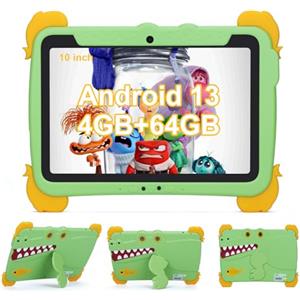 C idea 10.1 pollici Tablet per bambini,Android 13 Tablet per bambini (Verde)