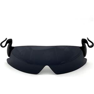 Generico Occhiali Da Sole Sportivi Con Clip Per Esterni - Occhiali Con Cappuccio Con Protezione Solare UV400, Accessorio Per Occhi Da Pesca, Ciclismo, Escursionismo | Leggero, Attrezzatura Visiva Regol
