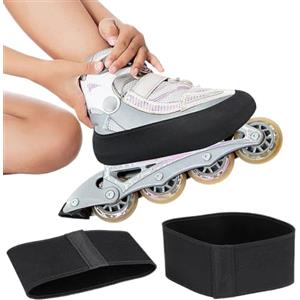 Generico Copri Pattini da Ghiaccio Fascia Protettiva Impermeabile Elastica