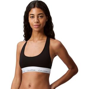 Calvin Klein Donna Reggiseno a Bralette Unlined Sportivo, Grigio (Grey Heather), S