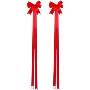 Generico Fiocchi Natalizi | Decorazioni Romantiche per Il Natale, di Grandi Dimensioni per Casa Cucina E Armadietto,per Porte Ingressi Pareti Recinzioni Alberi Auto Ghirlande Tavoli