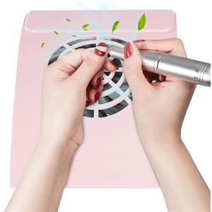 XUQEAYWD Aspiratore Di Polvere Per Unghie,Potente Strumento Elettrico Per Manicure Da Salone E Casa,Ventilatore Aspiratore Per La Raccolta Di Polvere Delle Unghie - Per Donne Mamma Moglie Figlia E