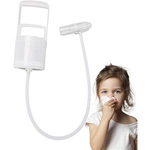 Generico Aspiratore Nasale Manuale | Aspiratore Nasale A Vuoto A Pressione Negativa | Realizzato In Silicone, Morbido, Non Tossico, Potente, Design Antiriflusso. Adatto A Bambini E Adulti,18x8x8 Cm