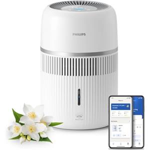 PHILIPS HU4210 - Umidificatore Ambiente d'Aria Ultrasonico 3.5 Litri 300 Ml/H Timer Bianco