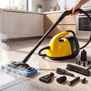 081 Store - Pulitore a Vapore 1800W 16 Accessori Multifunzione per Casa - Pulizia Profonda Senza Prodotti Chimici per Divani, Materassi, Vetri, Bagno e Cucina