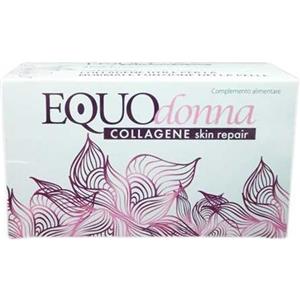 PALADIN PHARMA SpA EquoDonna Collagene Skin Repair Integratore 20 Bustine Da 10 ml - Supporto alla Pelle e alla Formazione del Collagene