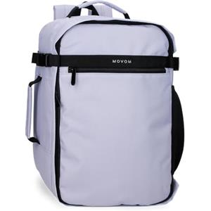 MOVOM Foster Zaino da cabina per portatile viola 25 x 40 x 20 cm poliestere 20 l, Viola, Taglia unica, Zaino da cabina per laptop