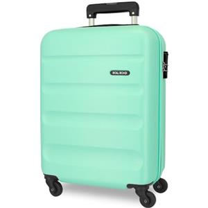 ROLL ROAD Flex, Trolley Rigido Cabina 55m Unisex Adulto, Verde (Green), 38x55x20 cms