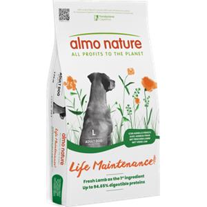 Almo Nature Holistic Maintenance Cane Adult L con Agnello e Riso da 12 Kg