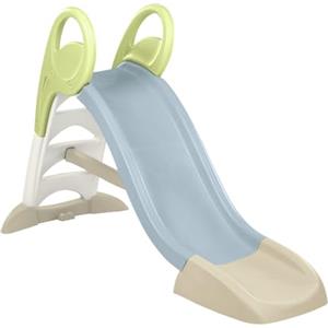 Smoby Life - Scivolo Grande - Scivolo 150 cm - Altezza 1 m - Maniglie ergonomiche, gradini antiscivolo - Trattamento anti UV - Materiale riciclato - Dai 2 anni in su - Prodotto in Francia