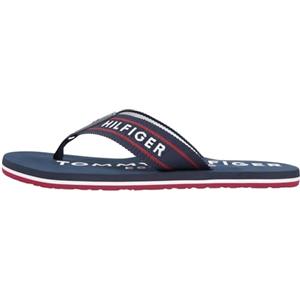 Tommy Hilfiger Sandalo sportivo Hilfiger Beach Uomo FM0FM05805 Infradito, BLU (Desert Sky), 7