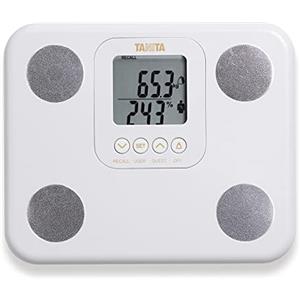 TANITA BC-730 Monitor della Composizione Corporea Innerscan Compatto e Leggero, Display di Facile Lettura, 9 Misure, Bianco