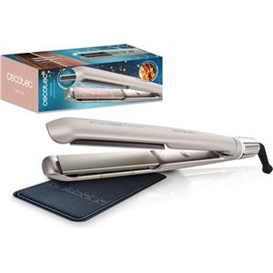 Cecotec Piastra per Capelli Stretta Lisse Plasma Elite.45W, Tecnologia Plasma, Rivestimento Ceramica, Piastre Flottanti 3D, Capelli Senza Crespo, Temperatura Regolabile 170º-230ºC, Cuscinetto Silicone