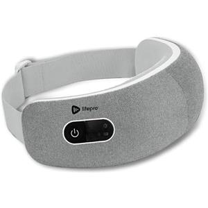 Lifepro Oculax Massaggiatore per Occhi con Calore e Vibrazione, Maschera Elettrica Pieghevole con Bluetooth per Emicranie, Occhi Secchi e Affaticamento, Migliora il Sonno - Regalo per Uomo e Donna