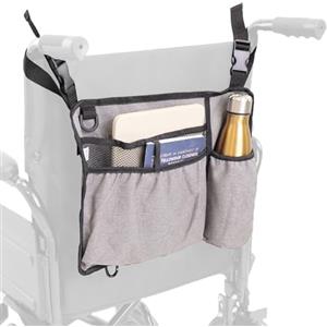 PEPE Mobility Borsa per Sedia a Rotelle e Deambulatore, Posteriore, Accessori per Carrozzina Disabili, Portaoggetti Universale
