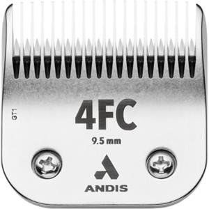 Andis 72615 Lama per Tosatrice per Animali Domestici in Acciaio al Carbonio Ceramicedge, Misura 4Fc, Lunghezza di Taglio 3/8 Pollici
