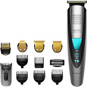 Cecotec Rasoio multifunzione 5 in 1 PrecisionCare Pro Batteria al Litio, Autonomia 60 Mins, Waterproof, Lame di rivestimento in Titanio, IPX7, Modalità con cavo