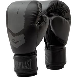 Everlast Guantoni da Boxe Bambini Everlast Prospect 2 6oz (Età 8-12) Grigio/Nero, per sacco e colpitore, fodera interna morbida, chiusura a strappo e palmi ventilati - Originale Everlast
