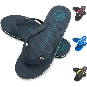 Cressi Leaf Flip Flop - Ciabatte Infradito Adulto Unisex per Spiaggia e Piscina, Blu, 43/44