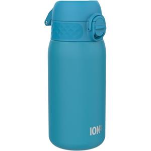ION8 Borraccia Termica in Acciaio Isolato, 320ml, a Prova di Perdite, Facile da Aprire, Serratura Sicura, Lavabile in Lavastoviglie, Maniglia per il Trasporto, Facile Pulizia, Durevole, Blu