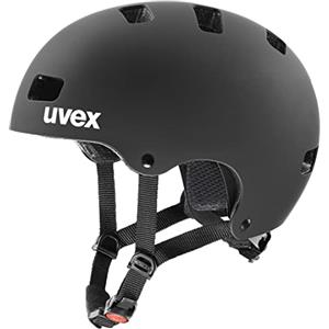uvex Kid 3 CC, Casco Infantil Robusto, Ajuste de Talla individualizado, ventilación optimizada, Black Matt, 51-55 cm