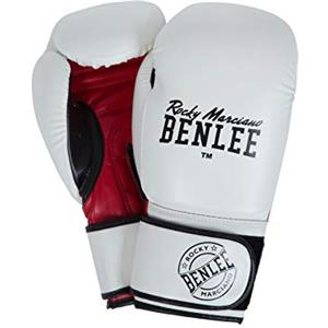 Ben Lee BENLEE Rocky Marciano Carlos Guantoni da Boxe, Unisex, Carlos, Bianco/Nero/Rosso, 396 g