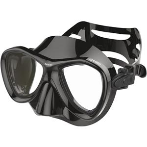 SEAC Capri, Maschera Subacquea per Uomo, Donna e Bambino, in Silicone, Ideale per Snorkeling, Nero, Regular