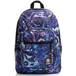 Invicta Jelek Zaino Scuola Media Ragazza, Scuola Elementare, Scomparto PC, Tasca Borraccia, viola blu