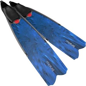 SEAC Motus, Pinne Lunghe per Immersioni, apnea e Pesca Subacquea ricreativa e da Gara, Blu, 36/38
