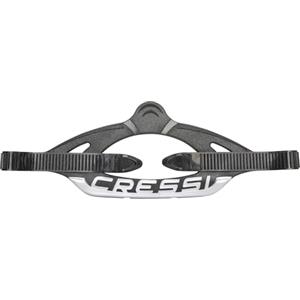 Cressi Mask Strap Professional Group C Black/Silver - Cinturino Dotazione Originale per Maschere da Immersione e Snorkeling, Gruppo C, Nero/Argento, Taglia Unica, Unisex