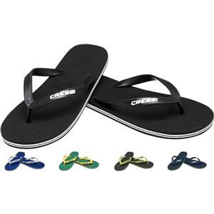 Cressi Beach Infradito per Spiaggia e Piscina, Nero, 39/40
