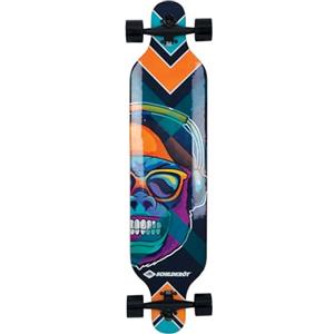 Schildkröt Longboard Freeride 41", Legno d'Acero a 9 Strati, Tavola Completa con Sospensione dell'Asse Passante, Cuscinetto a Sfere ABEC-11