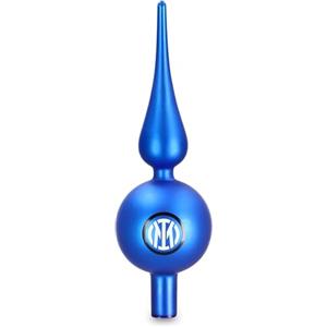 Inter - Puntale Albero di Natale con il logo, topper albero di natle, Prodotto Ufficiale Inter, idea regalo.