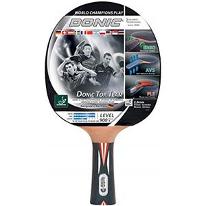 Schildkröt Racchetta Tennis da Tavolo Top Team 900, Manico AVS & PLS, Spugna da 2.0 mm, Gomma Alpha-Slick - ITTF, 754199
