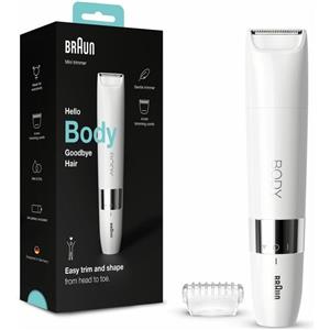 Braun Mini Rifinitore Corpo BS1000, Rifinitore Elettrico Corpo Uomo E