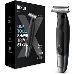 Braun Series XT5 Regolabarba Uomo, Rasoio Elettrico Barba, Kit Depilaz