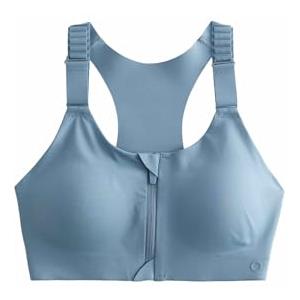 Marks & Spencer Reggiseno Sportivo Ultimate Support Senza Ferretto con Zip da Donna Blu