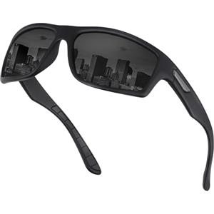 OJIRRU Occhiali da sole Polarizzati per Uomo Donna Occhiali da sole sportivi Protezione UV per Running Ciclismo Pesca Trekking Occhiali Sport