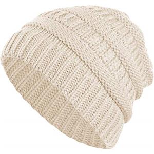 BALINCO Cappello a Maglia da Donna e da Uomo - Cappello Invernale a Maglia (6a) (Beige)