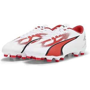 PUMA Scarpe da calcio - Ultra Play FG/AG Bianco White/Black/Fire