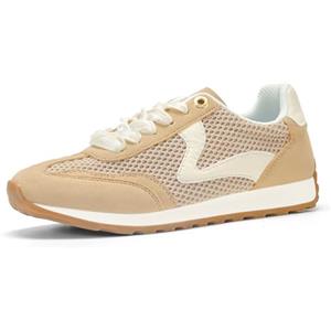 LUCKY STEP Scarpe Donna Moda - Tennis Trendy, Neutri & Stylish, Retro Trainers, Casual per Corsa e Passeggio (Nero, 10US-41EU-8UK)